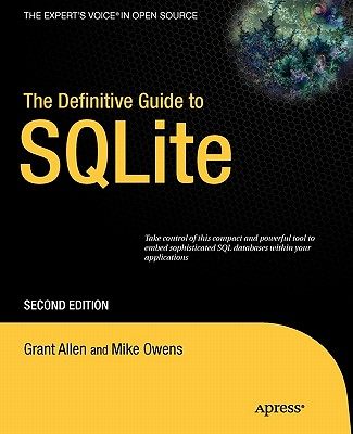 【预售】The Definitive Guide to SQLite
