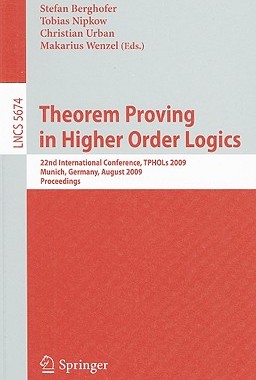 【预售】Theorem Proving in Higher Order Logics: 22nd
