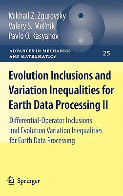 【预售】Evolution Inclusions and Variation Inequalities for