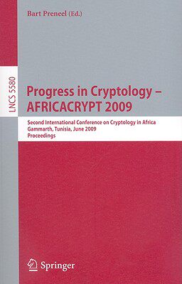 【预售】Progress in Cryptology--AFRICACRYPT 2009