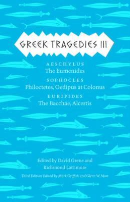【预售】Greek Tragedies 3: Aeschylus: The Eumenides;