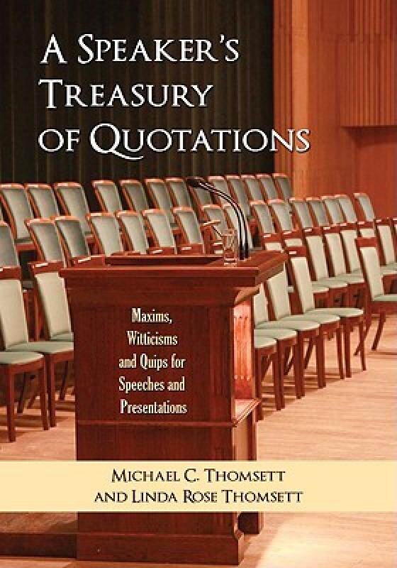 【预售】A Speaker's Treasury of Quotations: Maxims