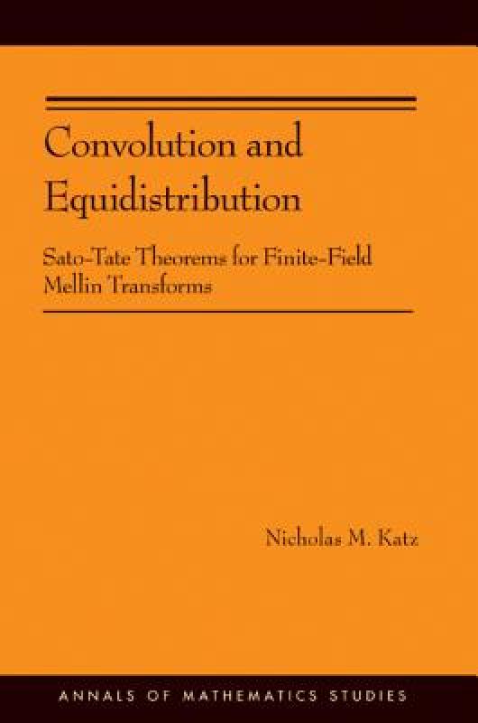 【预售】Convolution and Equidistribution: Sato-Tate Theorems 书籍/杂志/报纸 原版其它 原图主图