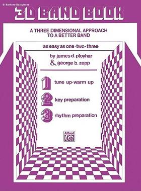 【预售】3D Band Book: Eb Baritone Saxophone