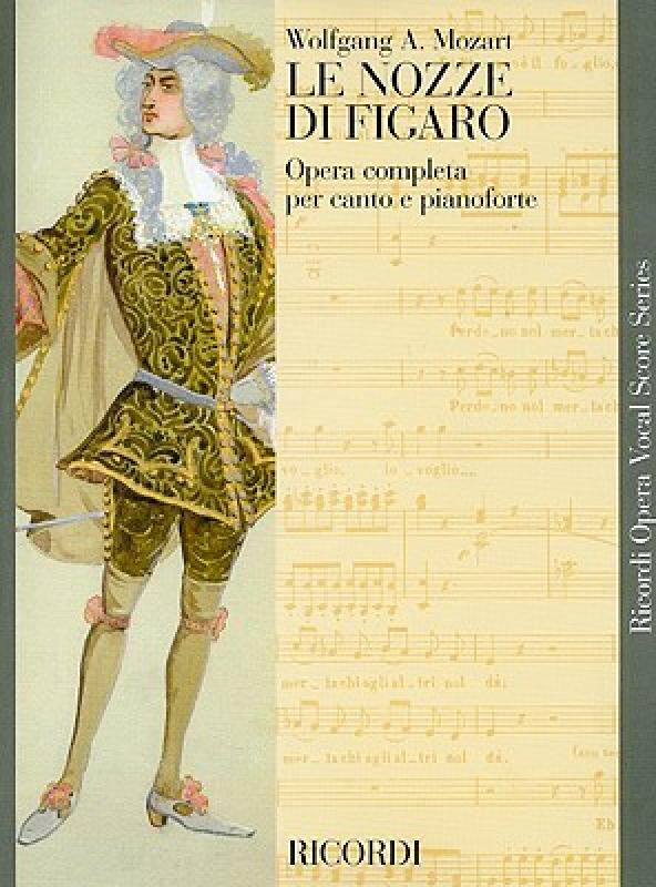 【预售】Le Nozze Di Figaro: Opera Completa Per Canto E