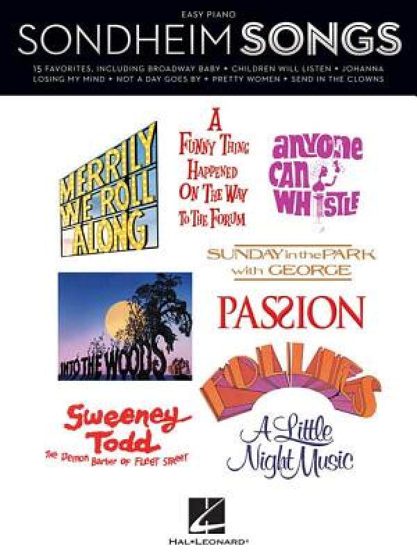 【预售】Sondheim Songs, Easy Piano