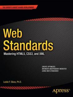 Standards Mastering Html5 and Web Css3 XML 预售
