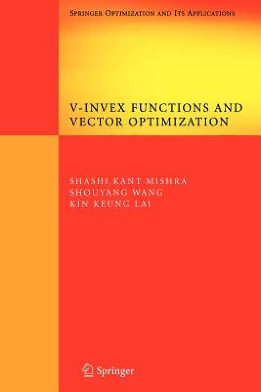 【预售】V-Invex Functions and Vector Optimization