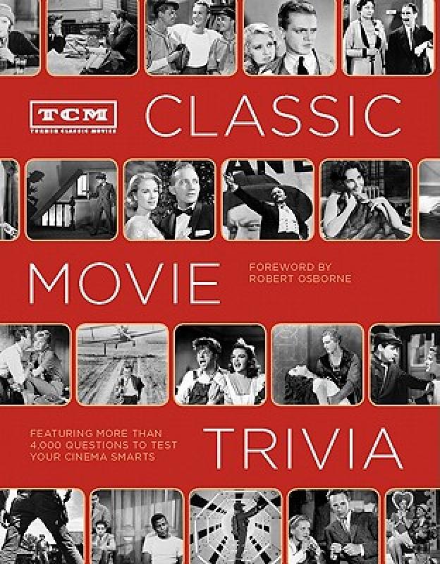 【预售】tcm classic movie trivia: featuring more than 4,000