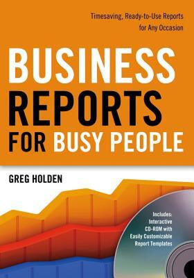 【预售】Business Reports for Busy People: Timesaving