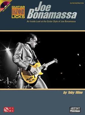 【预售】Joe Bonamassa Legendary Licks: An Inside Look at the