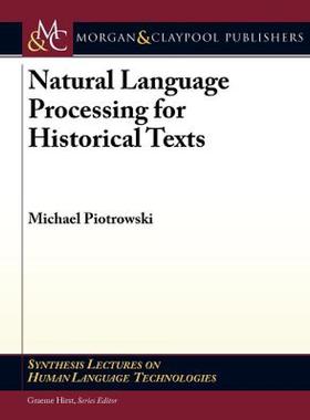 【预售】Natural Language Processing for Historical Texts