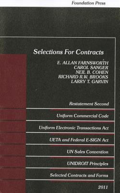 【预订】Selections for Contracts
