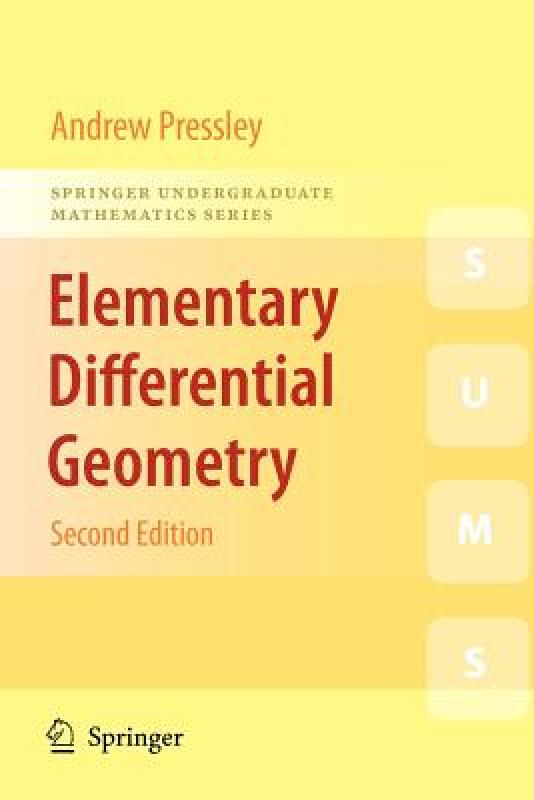 初等微分几何学Elementary Differential Geometry
