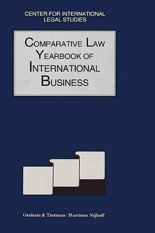 【预售】Comparative Law Yearbook of International Business