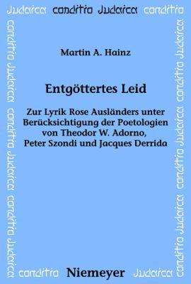 【预售】Entgottertes Leid: Zur Lyrik Rose Auslanders Unter