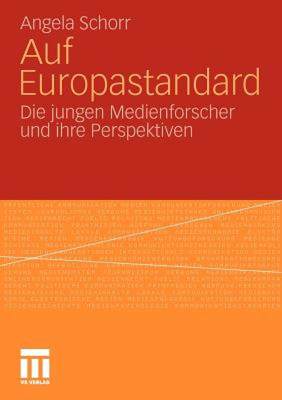 【预售】Auf Europastandard: Die Jungen Medienforscher Und