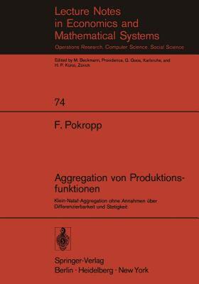 【预售】Aggregation Von Produktionsfunktionen: