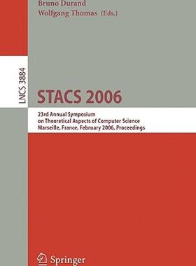 【预售】Stacs 2006: 23rd Annual Symposium on Theoretical