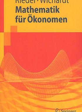 【预售】Mathematik Fur Okonomen