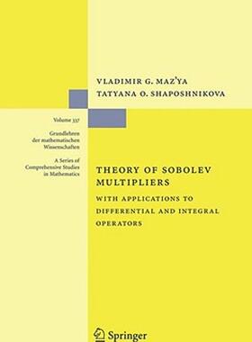 【预售】Theory of Sobolev Multipliers: With Applications to
