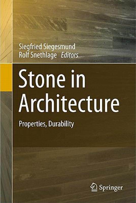 【预售】Stone in Architecture: Properties, Durability