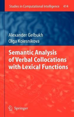 【预售】Semantic Analysis of Verbal Collocations with