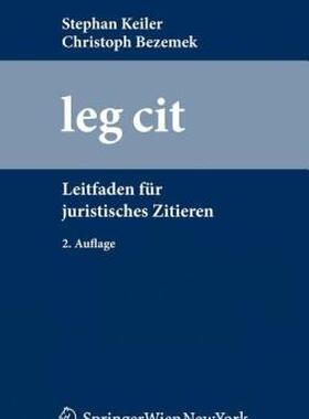 【预售】Leg Cit: Leitfaden F R Juristisches Zitieren