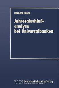 【预售】Jahresabschlussanalyse Bei Universalbanken: Grenzen