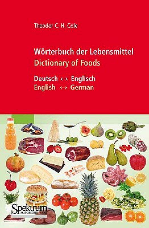 【预售】Worterbuch Der Lebensmittel - Dictionary of Foods