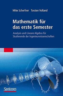 【预售】Mathematik Fur Das Erste Semester: Analysis Und