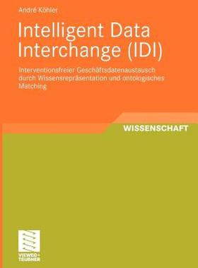 【预售】Intelligent Data Interchange (IDI):