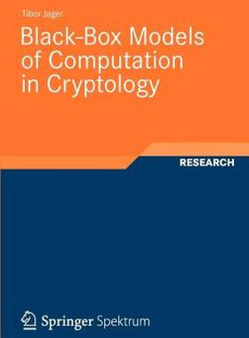 【预售】Black-Box Models of Computation in Cryptology
