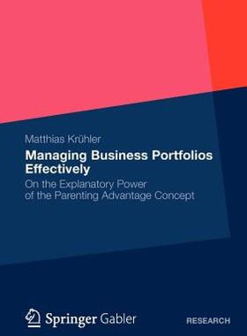 【预售】Managing Business Portfolios Effectively: On the
