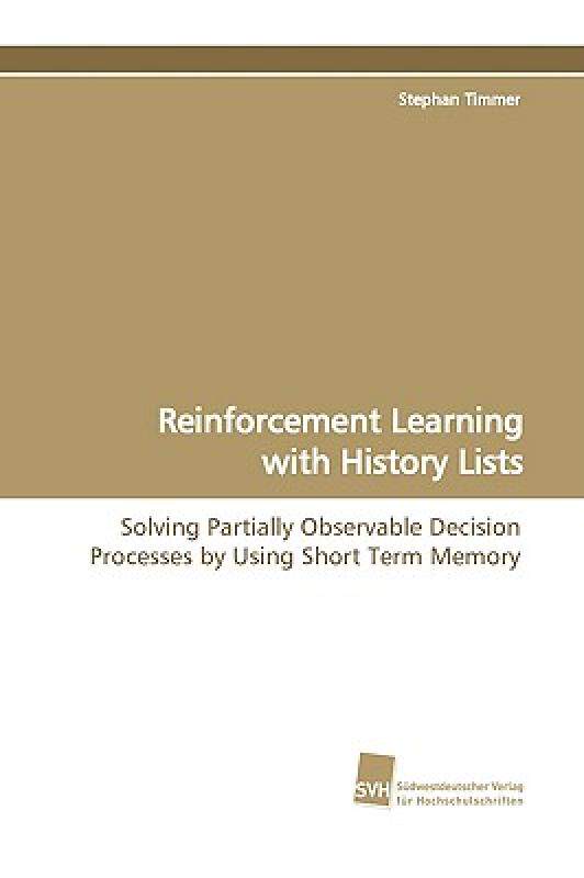 【预售】Reinforcement Learning with History Lists