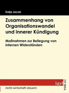【预售】Zusammenhang Von Organisationswandel Und Innerer K