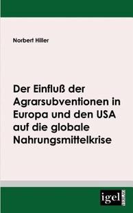 Einflu Agrarsubventionen Und Der Europa Den 预售