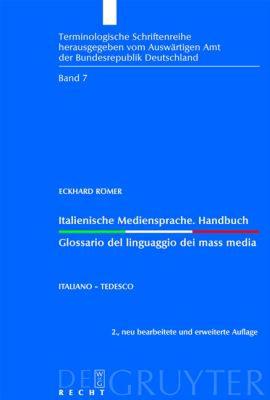 【预售】Italienische Mediensprache. Handbuch / Glossario del