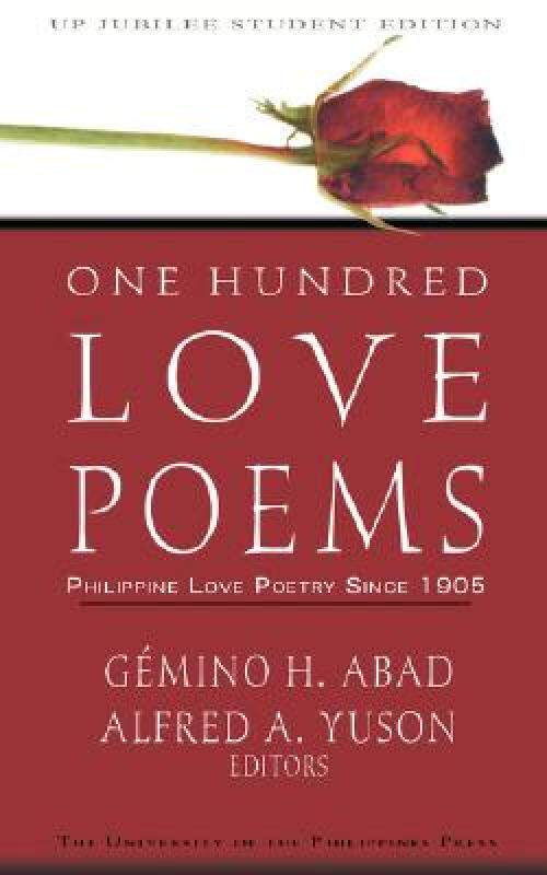 【预售】one hundred love poems: philippine love poetry since