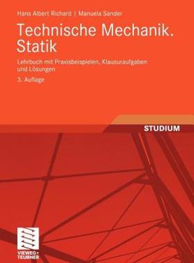 【预售】Technische Mechanik. Statik: Lehrbuch Mit
