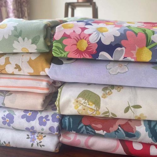 小碎花床单被套100%纯棉斜纹活性印花单件被罩单双人学生宿舍特价