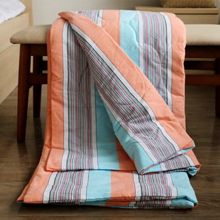 清仓处理单人双人山东全棉老粗布夏凉被夏季 空调被子可机洗春秋被