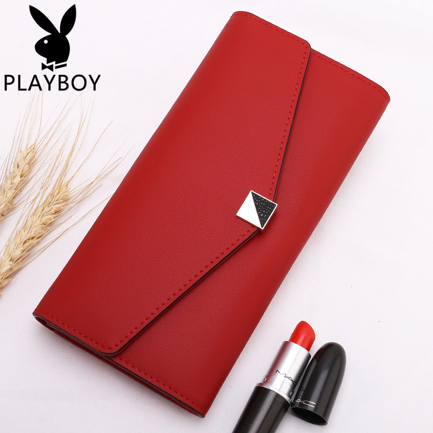 花花公子包包2020新潮时尚百搭款钱包女真皮女包长款手机包手拿包