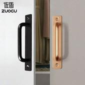 玻璃门拉手大门把手淋浴房免打孔木门阳台门柜推拉移门五金明装 手