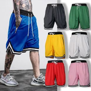 Men Colors Sports Jogger Gym Breathable Wic Sweat Shorts