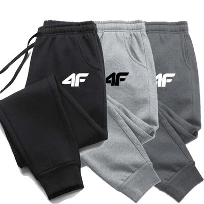 4F Creativity Printed Pants Men Casual Jogging Fitness Jogge