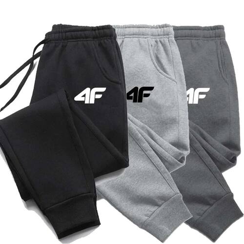 4F Creativity Printed Pants Men Casual Jogging Fitness Jogge