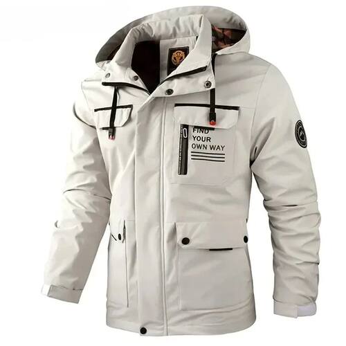 Spring And Autumn New Men's Windbreaker Outdoor Soft Shell W