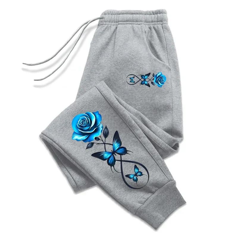 Casual High Quality Outdoors Women's Pants Sweatpants Elasti