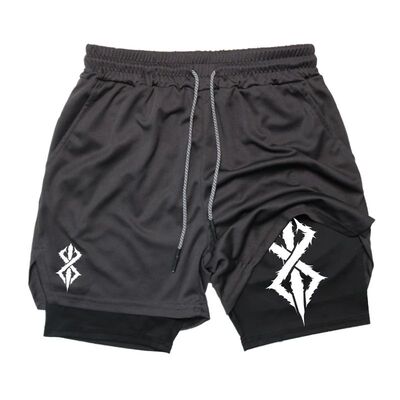Summer Shorts for Men 2 in 1 Athletic Gym Workout Running Pe